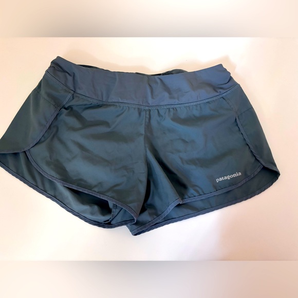 Patagonia women’s running shorts gray L - Picture 1 of 5